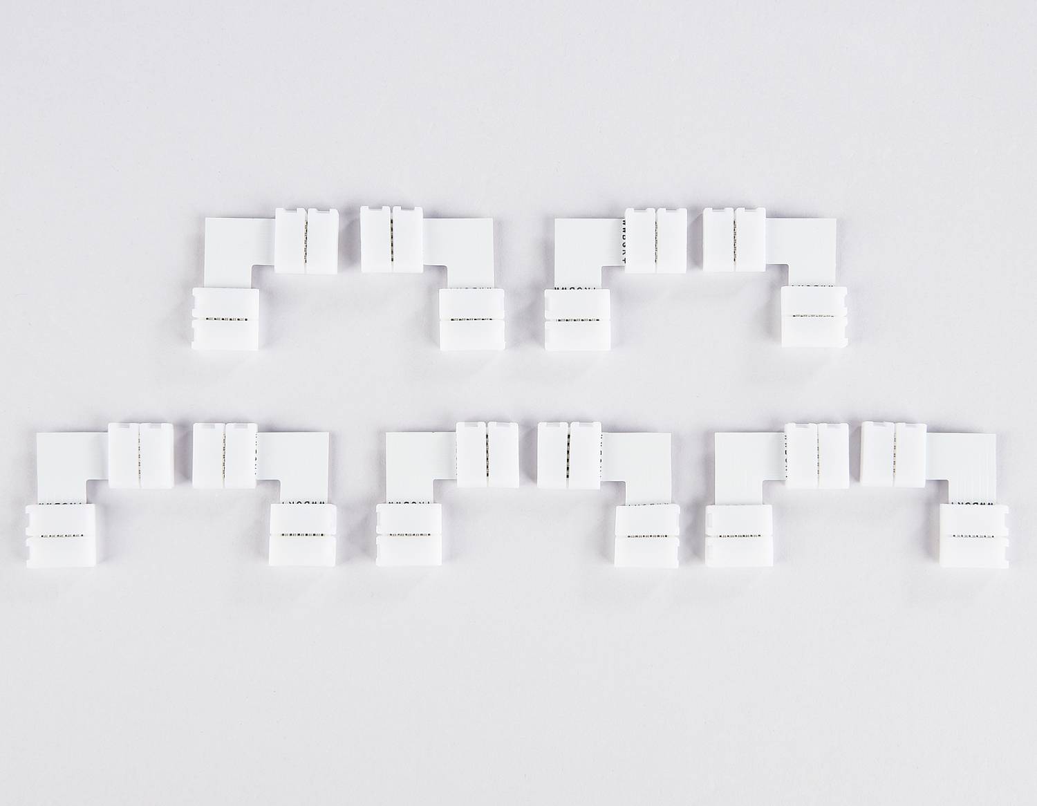 Соединитель угловой L 5050 12/24V (6 конт.) (10шт) Ambrella LED Strip GS6801