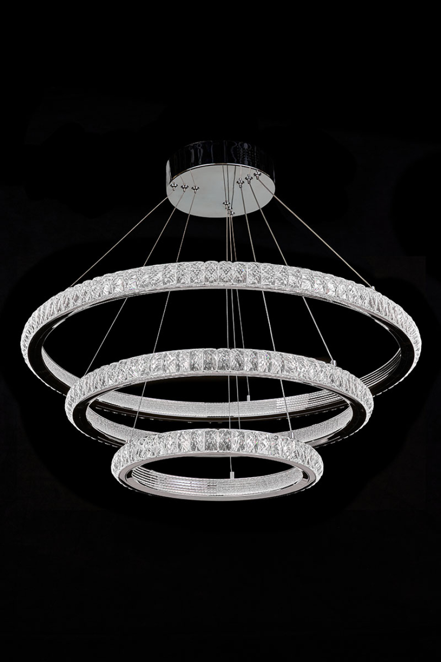 Подвесная люстра LEON Colisee LE7718/800-3K Chrome