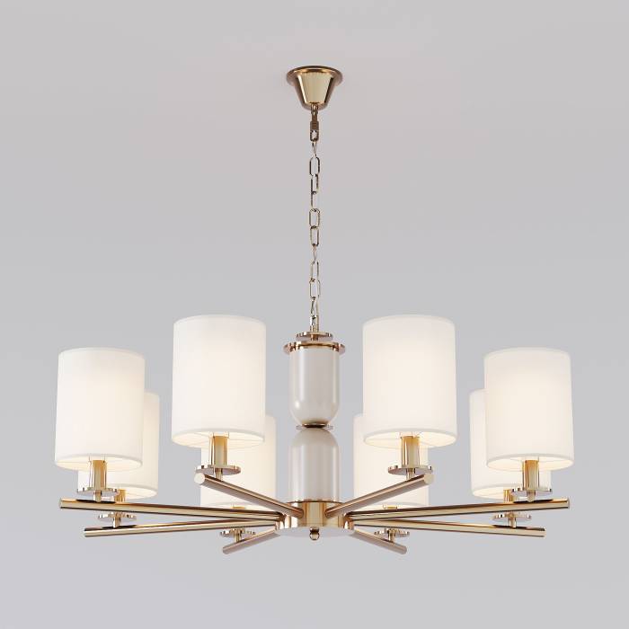 Подвесная люстра Eurosvet Caprera 60146/8 латунь Smart