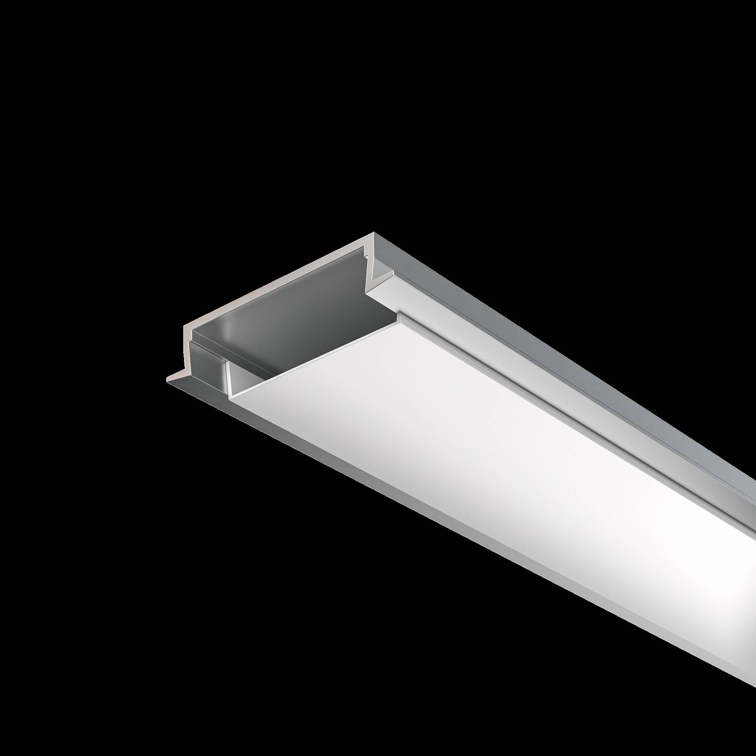 Профиль Maytoni Встраиваемый с накладным фланцем профиль 632018