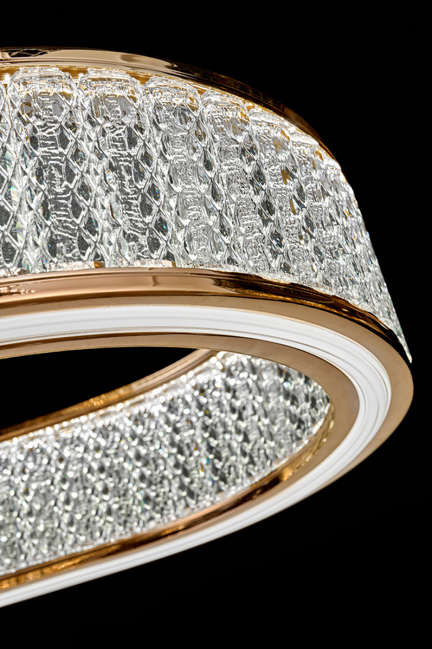 Подвесная люстра LEON Lumiere LE7769/1200L Gold