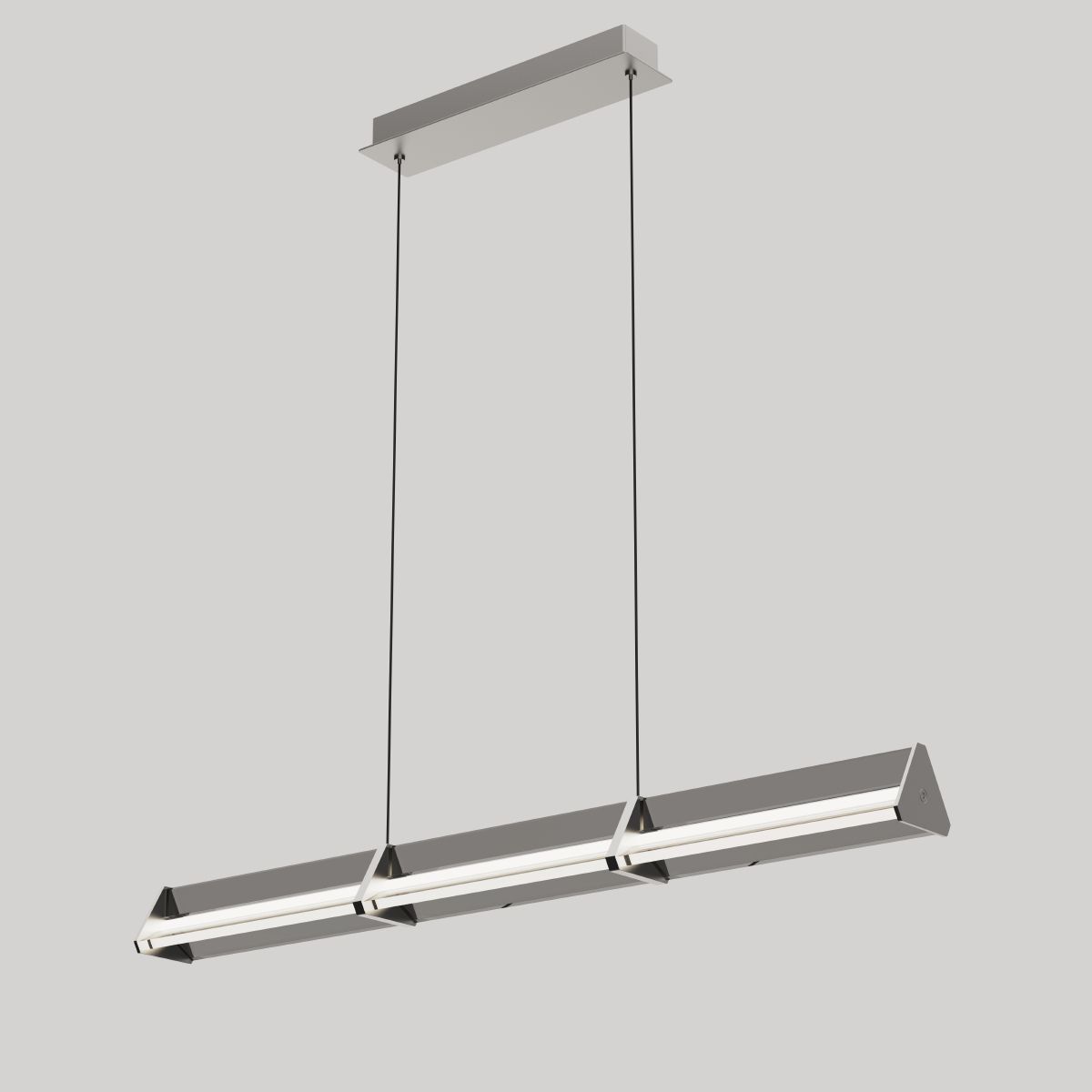 Светильник подвесной Delight Collection MD24001031 MD24001031-1A nickel/grey