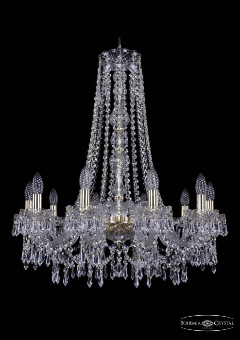 Подвесная хрустальная люстра 1403 Bohemia 1403/10/240/h-76 G