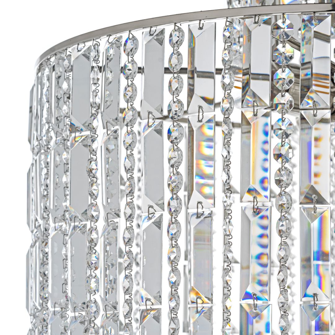 Люстра каскадная Arti Lampadari Valencia Valencia E 1.11.50.501 N Люстра каскадная Arti Lampadari Valencia Valencia E 1.11.50.501 N