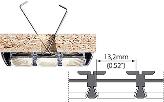 Скоба-держатель к профилю PHS-3X Arlight 016031