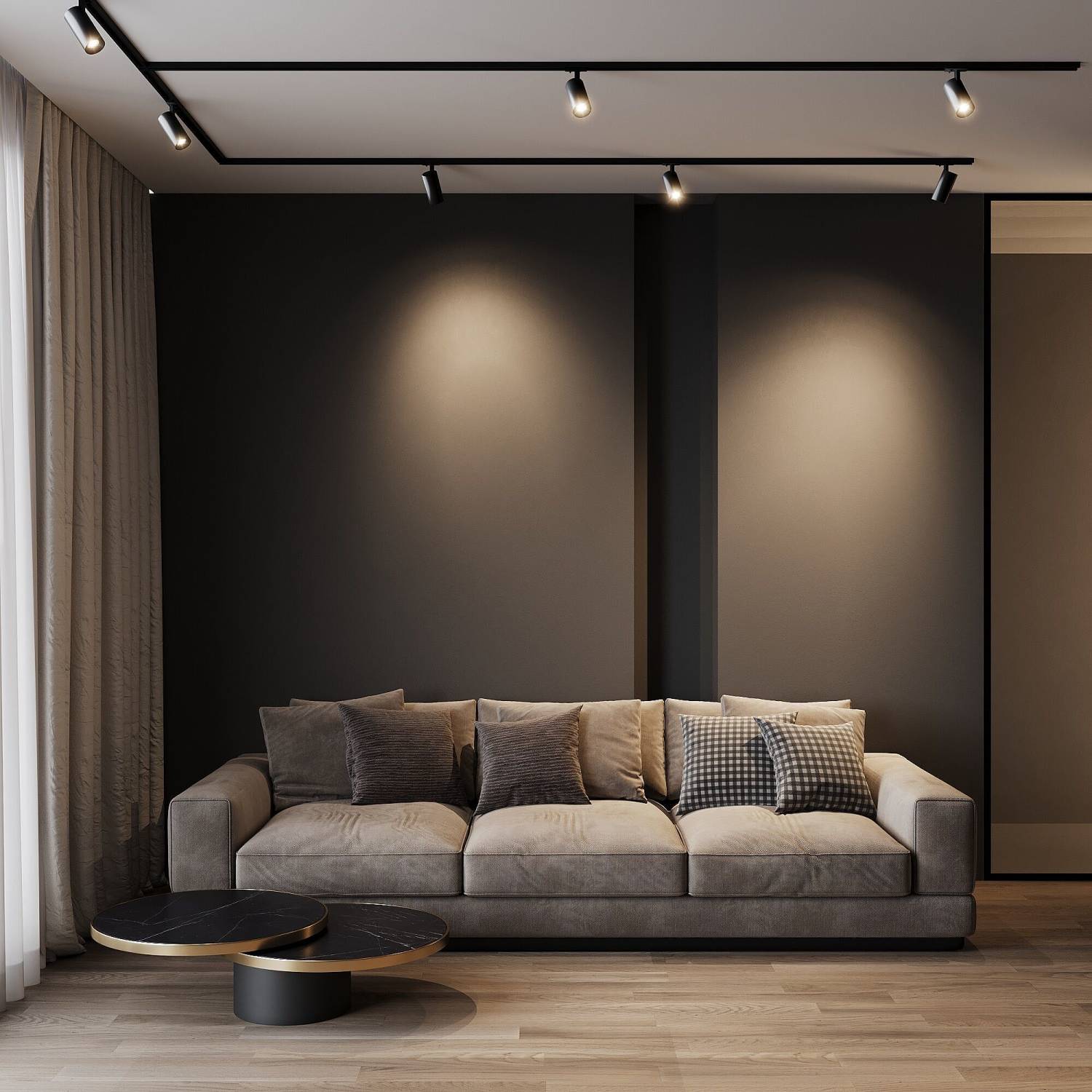 Трековый светильник Elektrostandard Comel Comel черный 10W 4200K (85210/01) однофазный