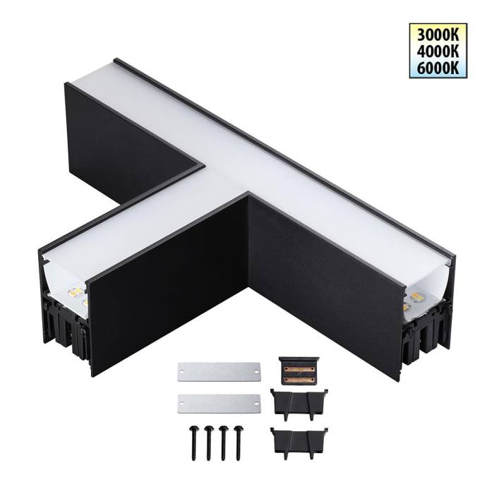 Светильник соединитель Т с переключ. цв. температуры Novotech Fatto 359611