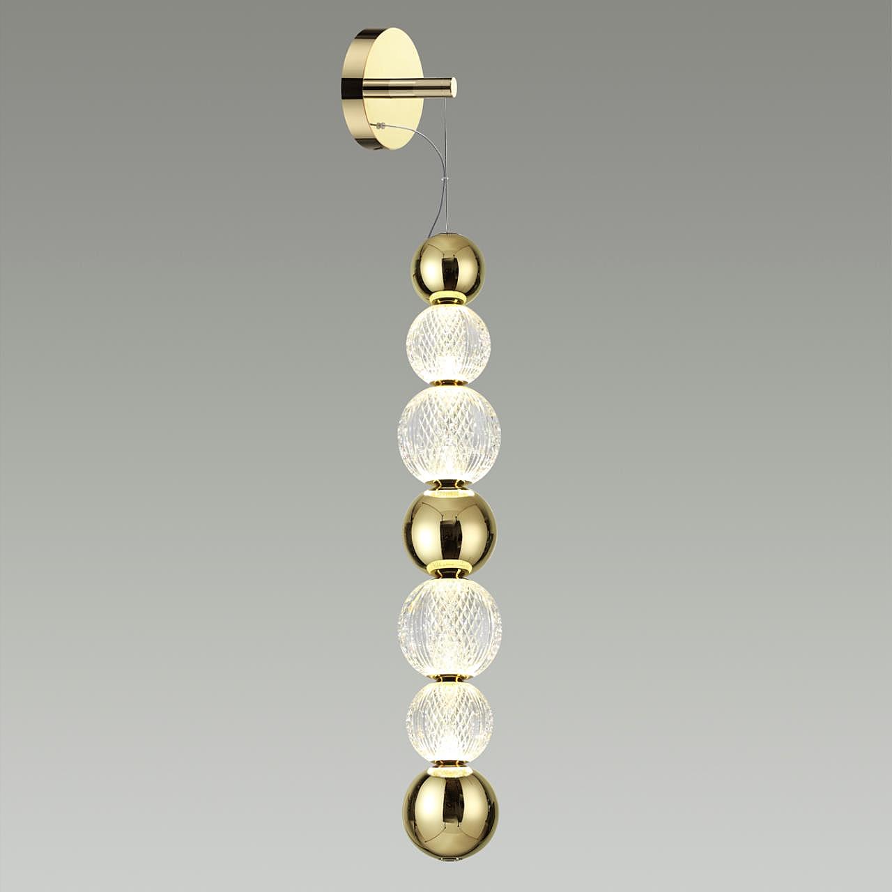 Настенное бра Odeon Light Crystal 5008/13WL