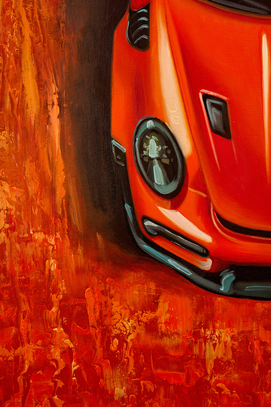 Картина настенная Teona Decor Porsche TD137