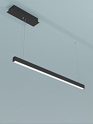Светильник подвесной Светон CB-C1700118 Лайнер 16-84-Д-120-0/ПТ/О-4К80-П41 Black