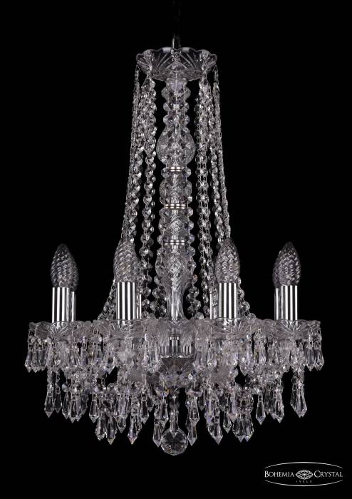 Подвесная хрустальная люстра 1403 Bohemia 1403/8/141/h-59 Ni