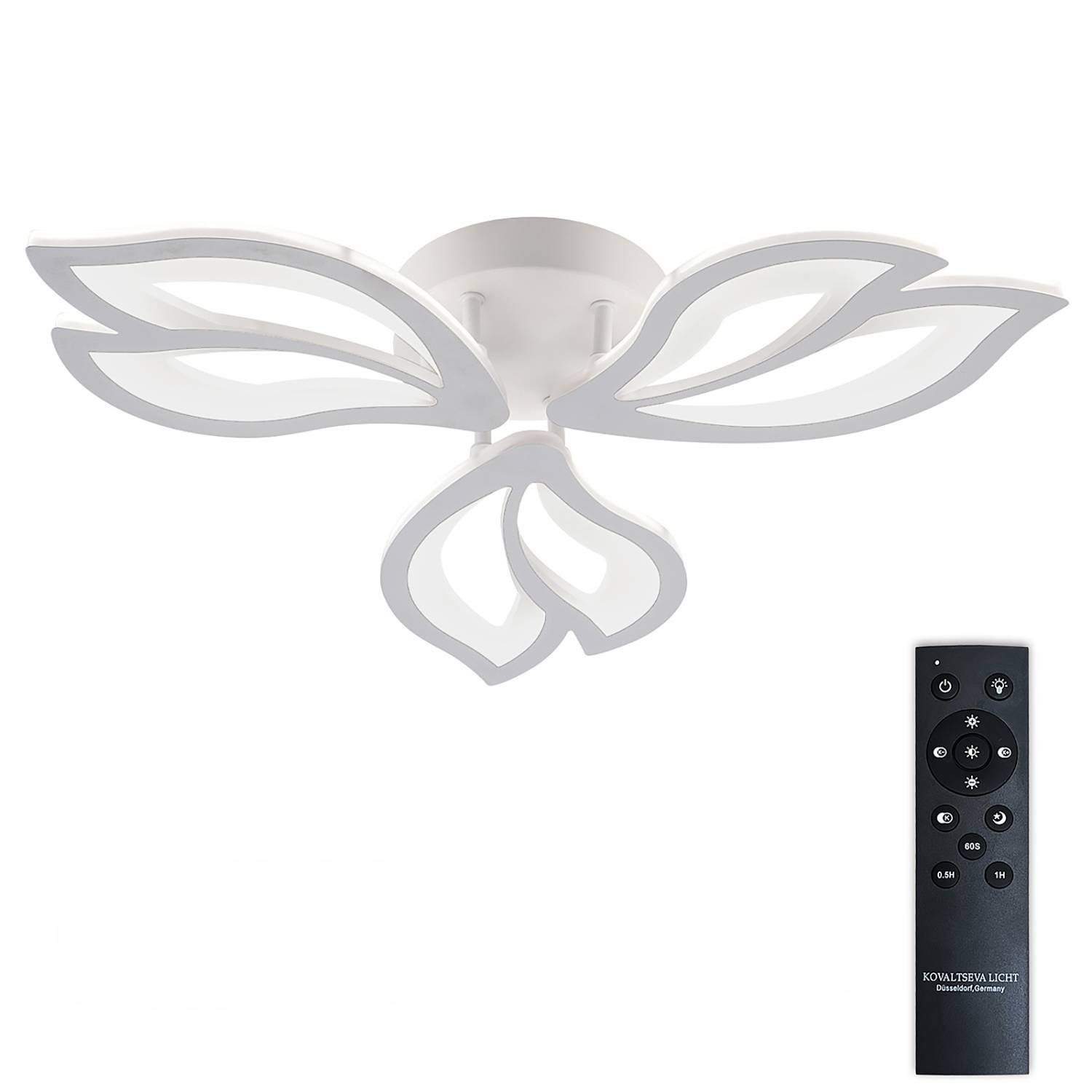 Потолочная люстра Natali Kovaltseva Fortuna LED LAMPS 81107/2C