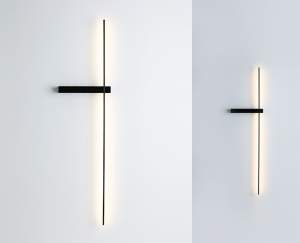 Настенный светильник Italline IT03 line IT03-1422 black