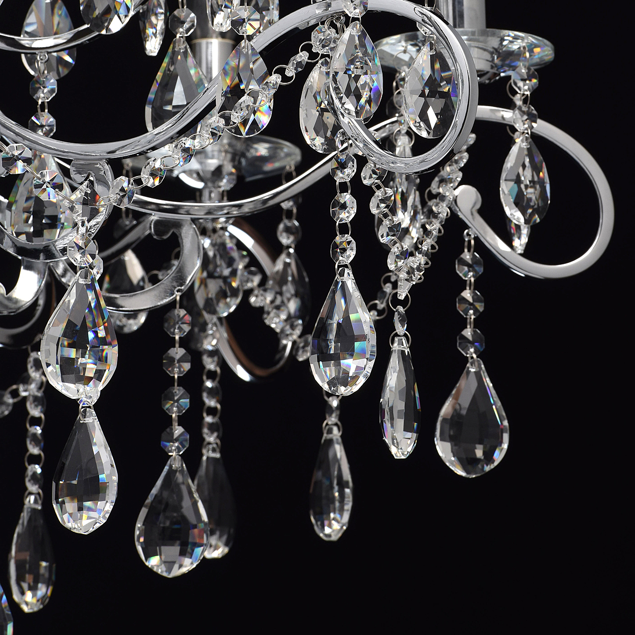 Хрустальная люстра Chiaro Сюзанна 458010712