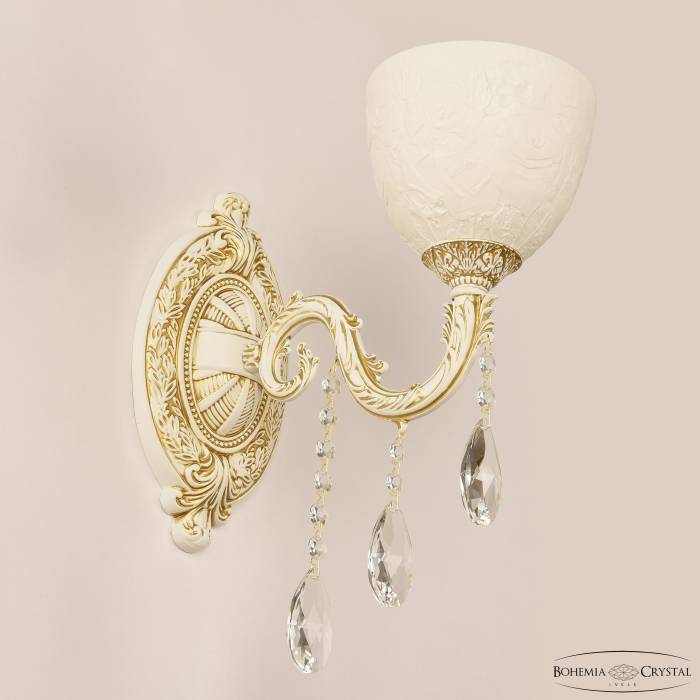 Настенное бра Bohemia Al7901 AL7901B10/1/175 B WMG P1 U Rose