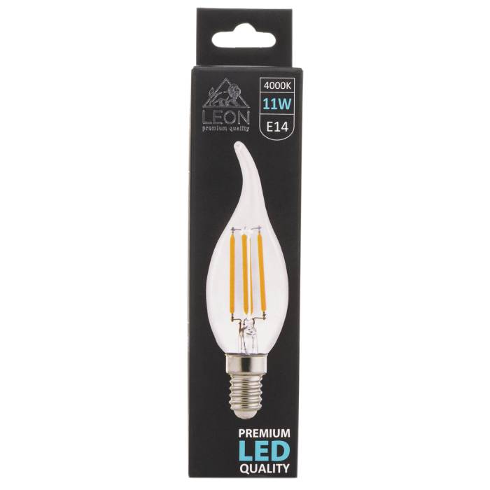 Светодиодная лампа LEON LE-CW35-11W-4000K-E14/CL