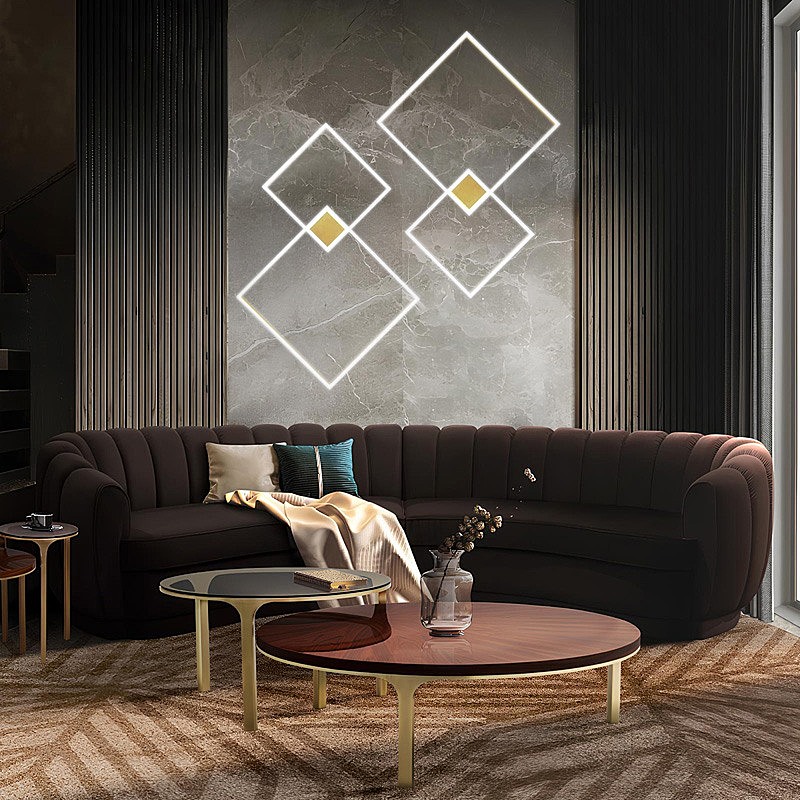 Потолочная светодиодная люстра Fractal L'Arte Luce Luxury L21151.86