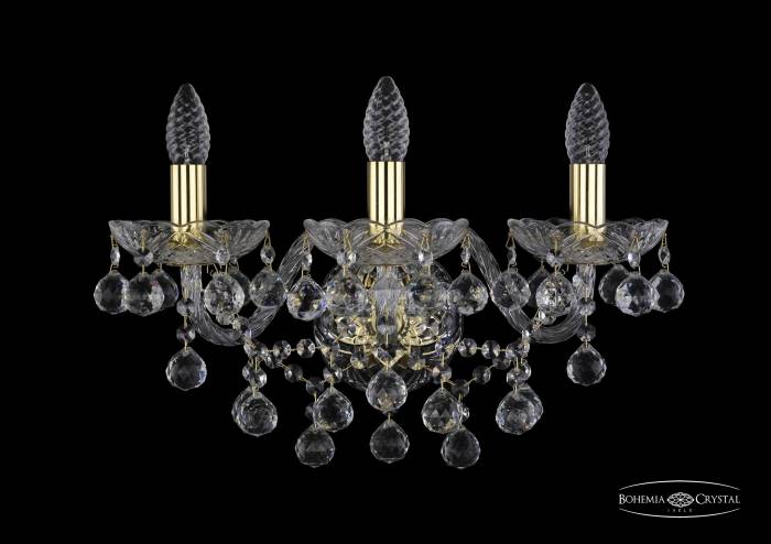 Настенное бра Bohemia 1409 1409B/3/160/XL/G