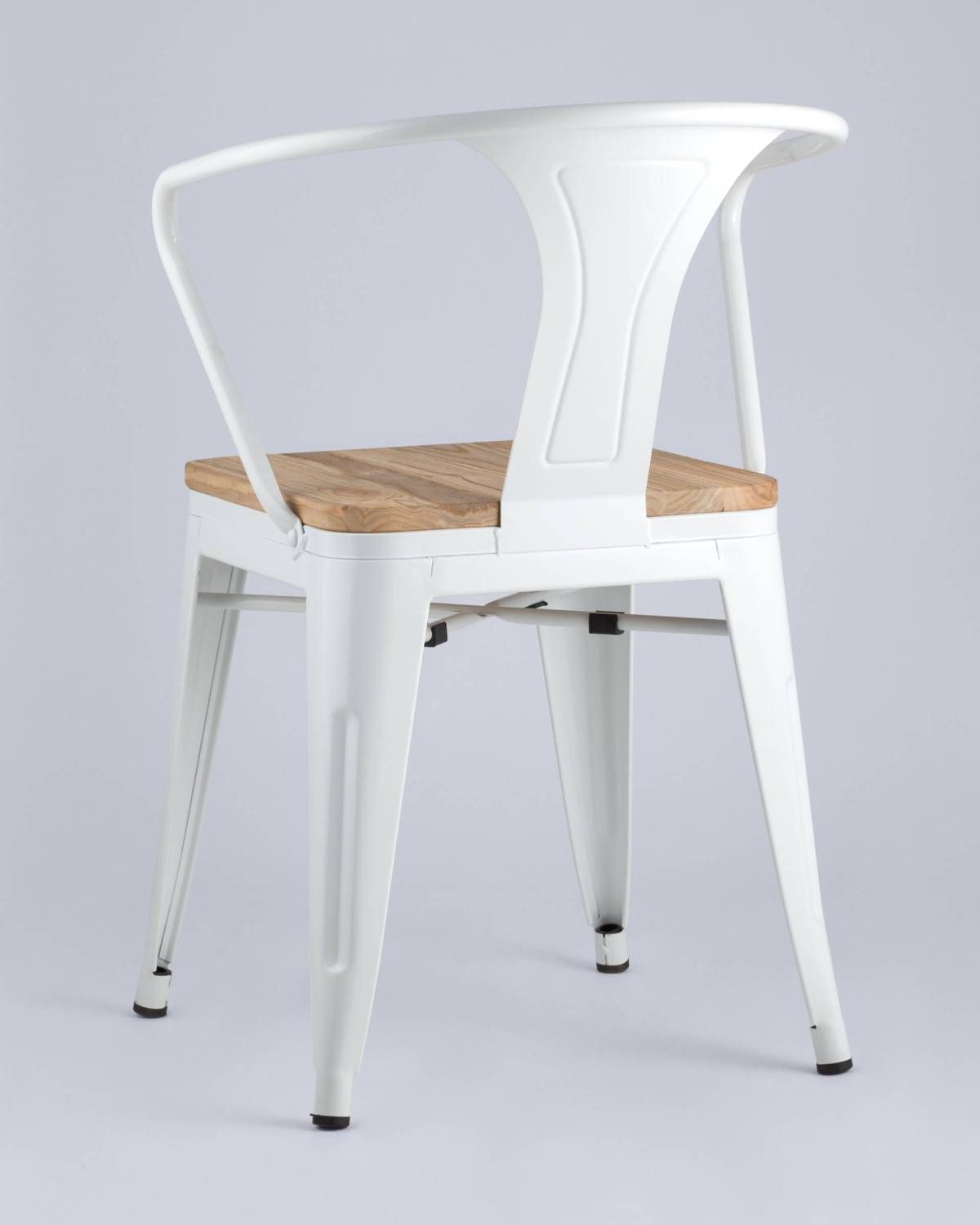 Обеденный стул Stool Group Tolix Arm Wood YD-H440AR-W LG-02