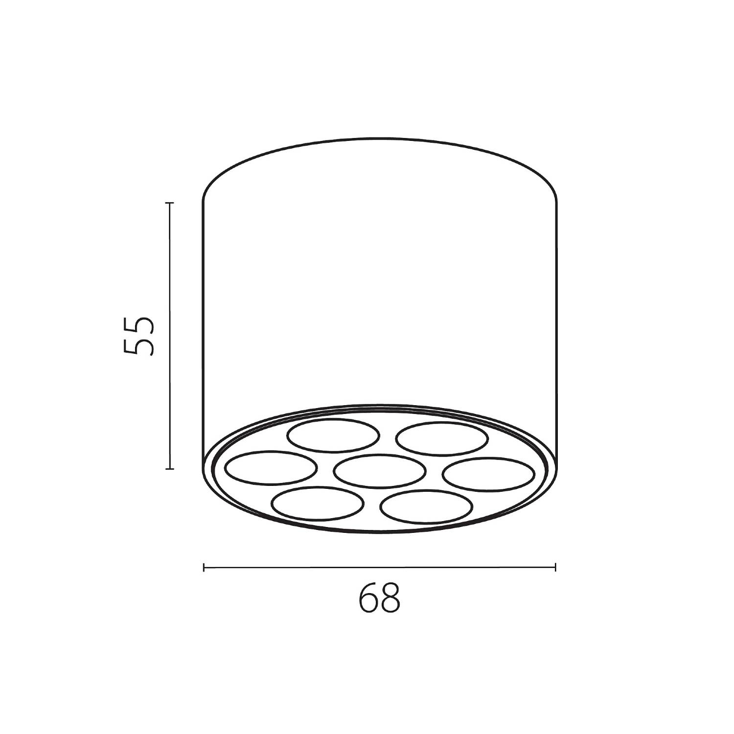 Накладной светильник Lightstar Guarda 080642