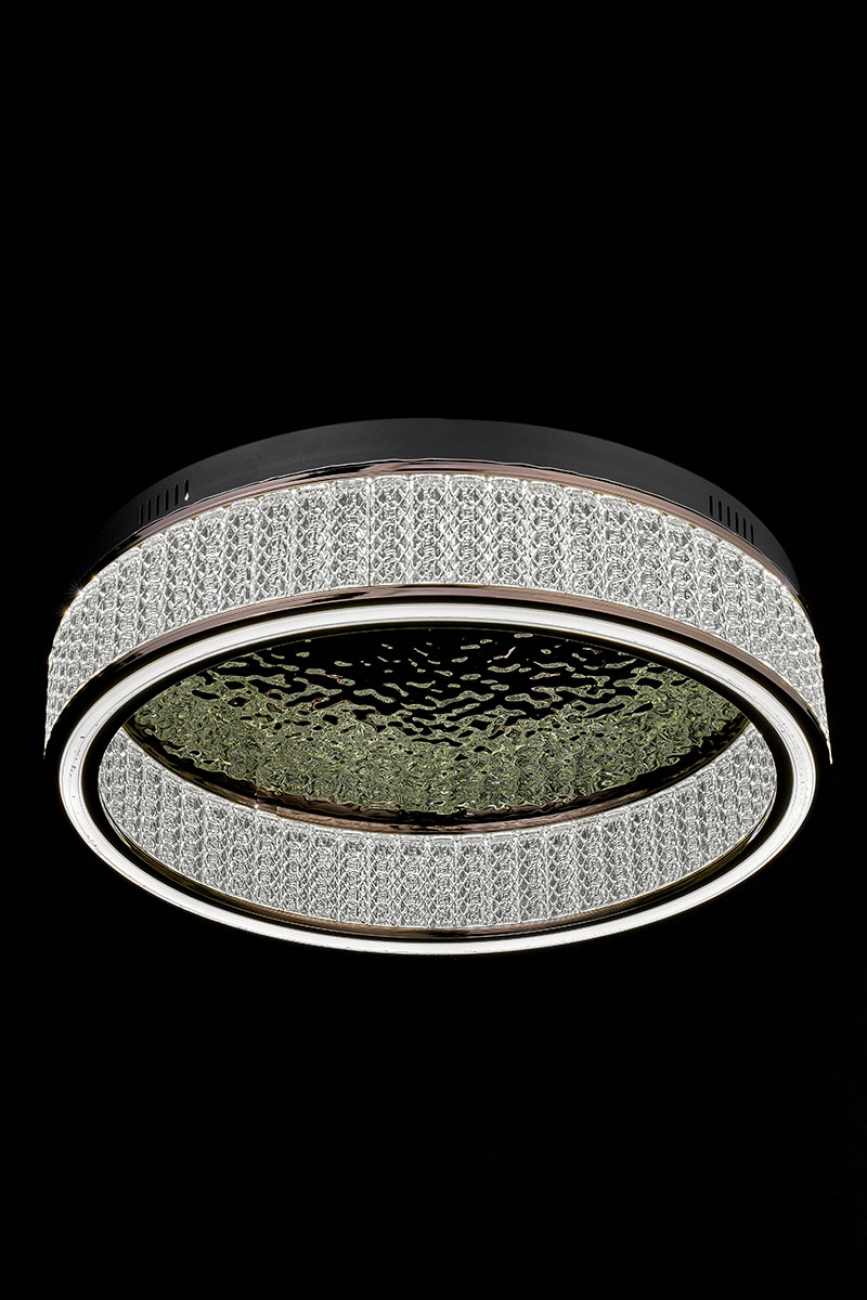 Светильник потолочный LEON Lumiere LE7769/600P Black Chrome