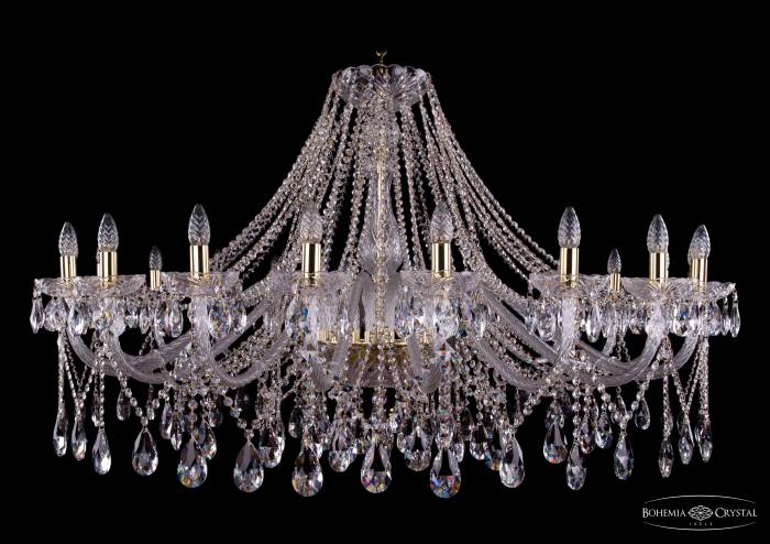 Подвесная хрустальная люстра 1413 Bohemia 1413/20/530 G