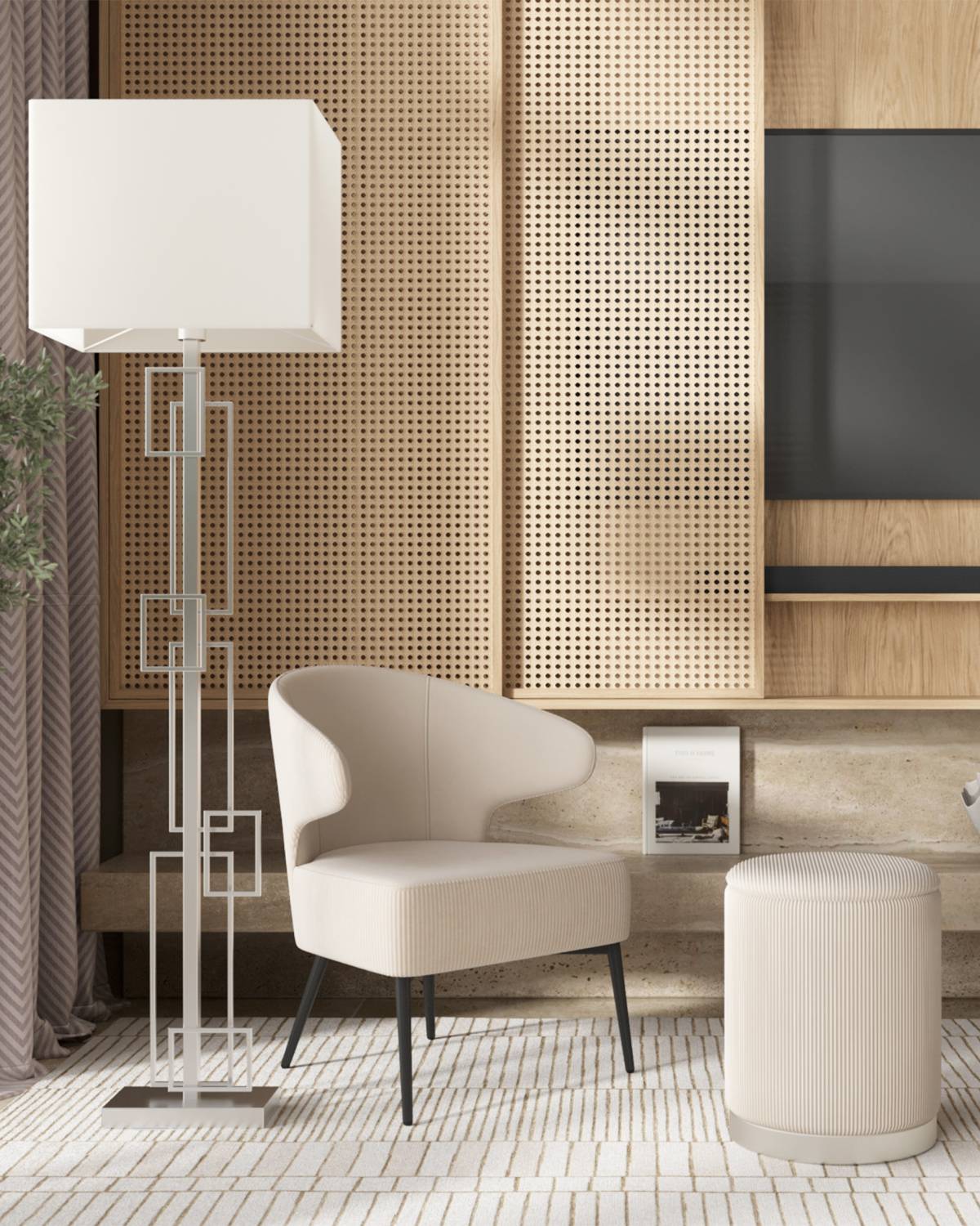 Пуфик Stool Group Эмили 19A205CG-2