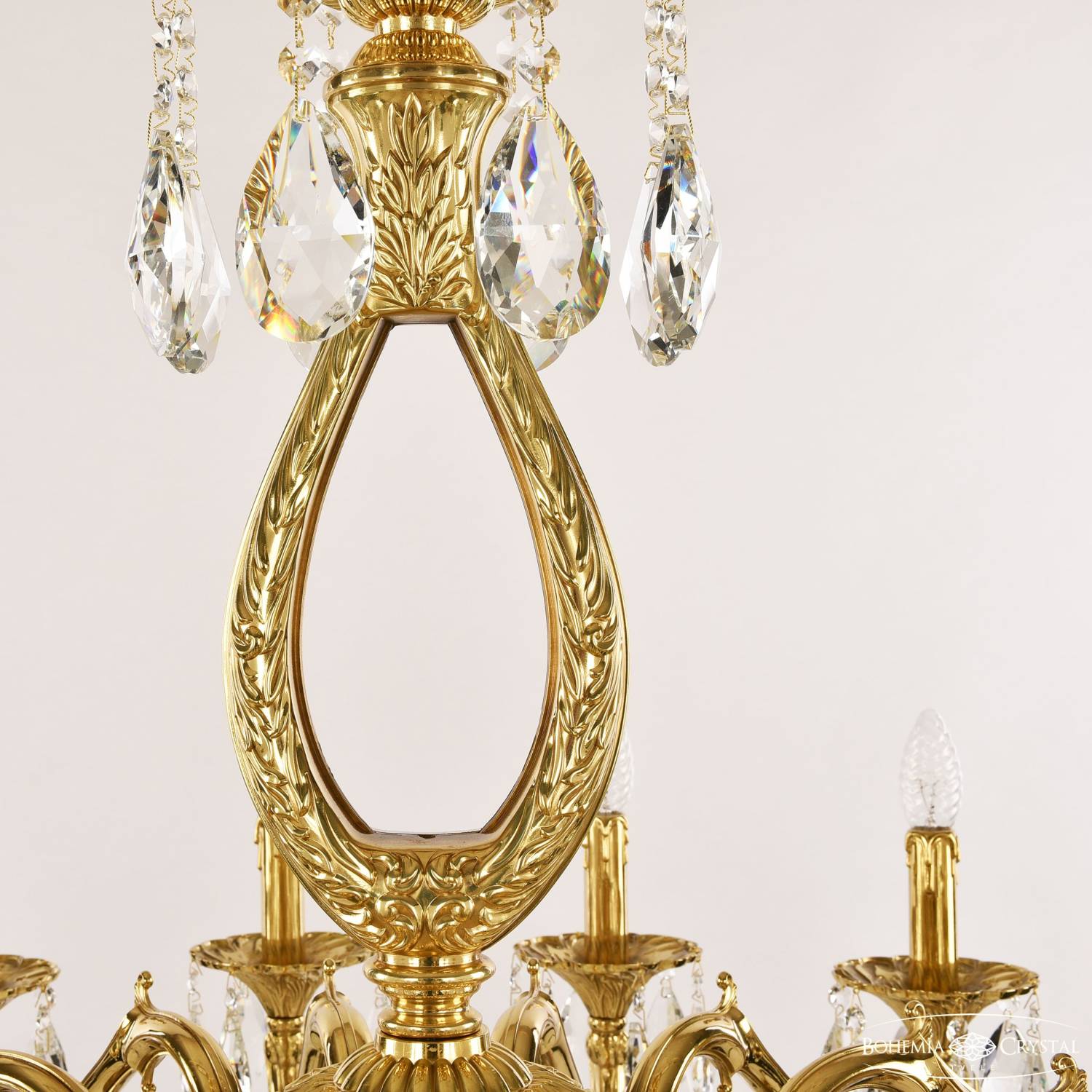 Подвесная хрустальная люстра 7202 Bohemia 72302/16/360 B G