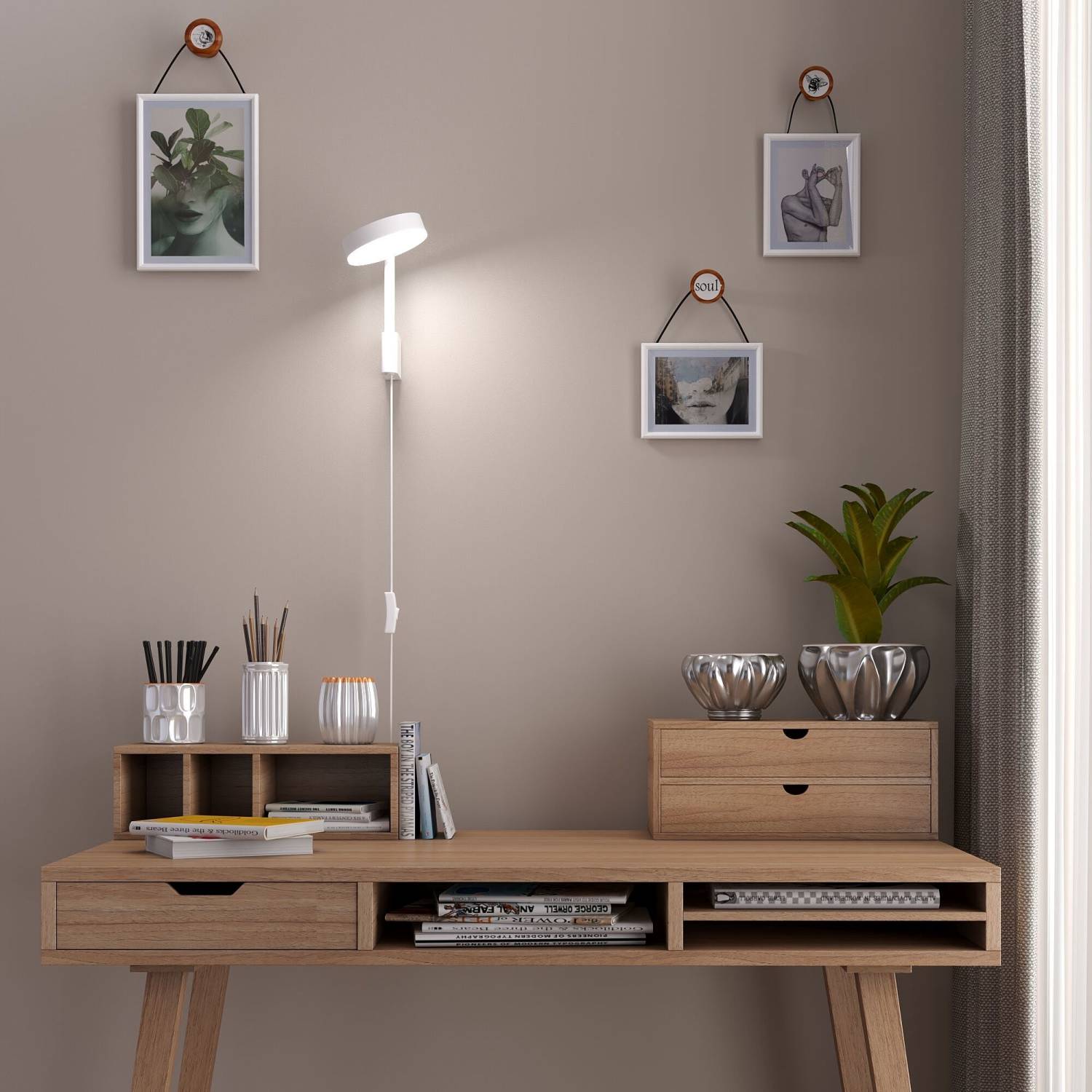 Настенное бра Elektrostandard Tobi Tobi белый (40129/LED)