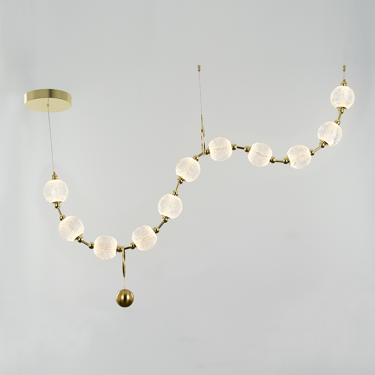 Светильник подвесной Delight Collection Elliot Diamante MD20001012-11A gold Светильник подвесной Delight Collection Elliot Diamante MD20001012-11A gold
