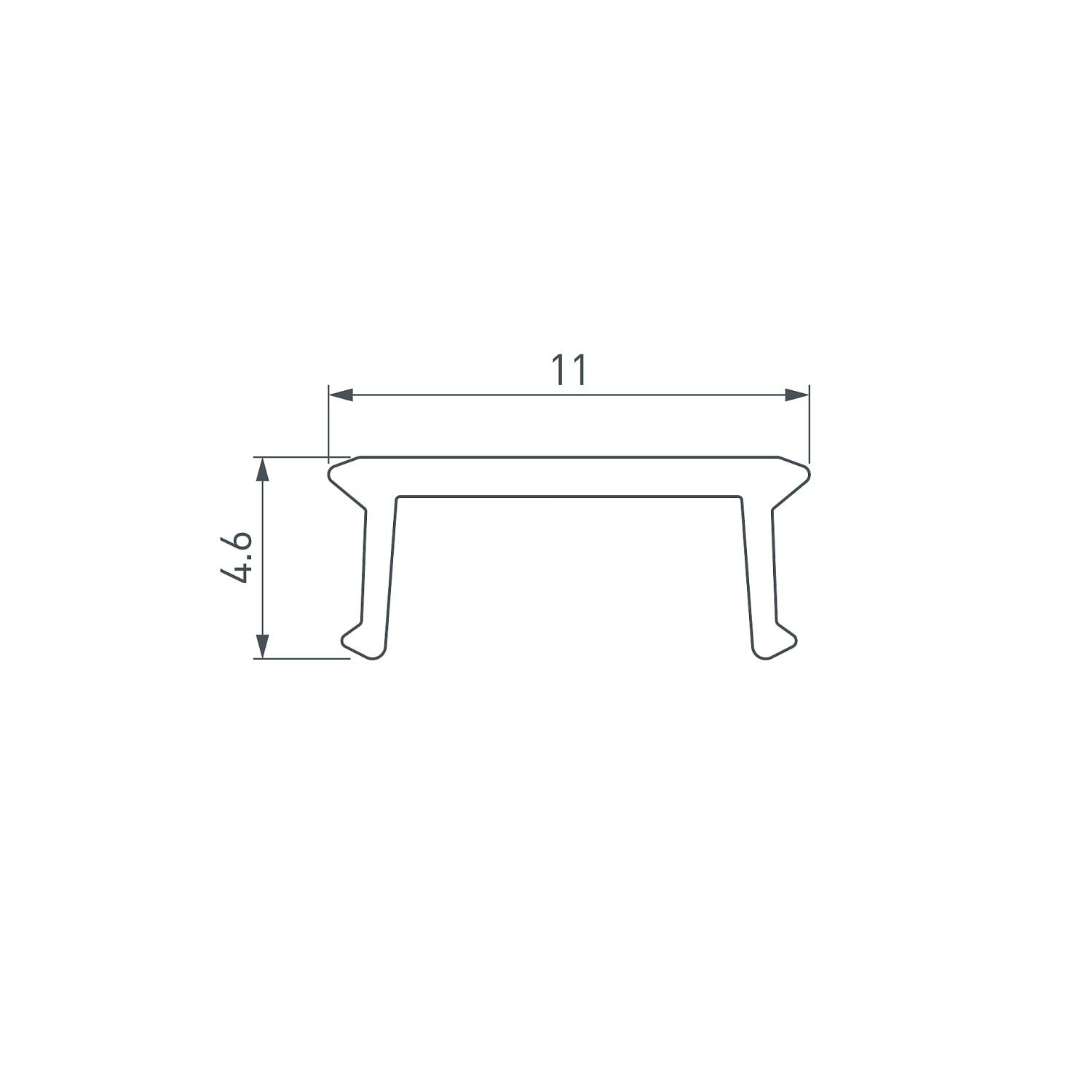 Экран для профиля Arlight Sl-Comfort 052559