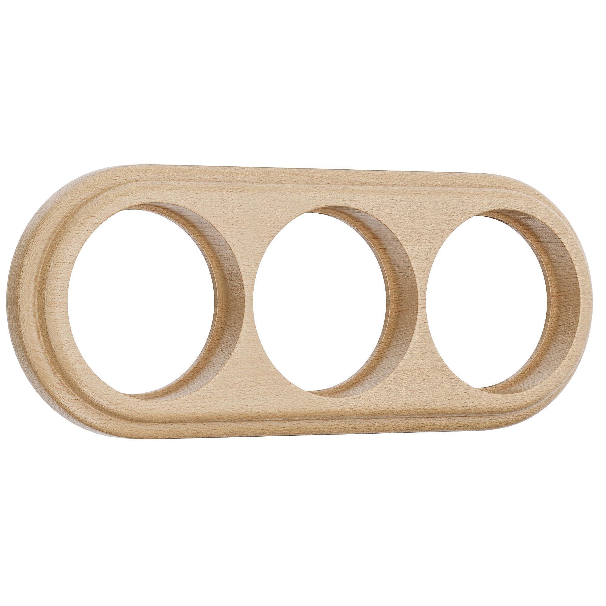 Рамка Werkel W0035224/ Рамка на 3 поста (светлый бук) (RAMKA 03 WL15 M0) Рамка Werkel W0035224/ Рамка на 3 поста (светлый бук) (RAMKA 03 WL15 M0)