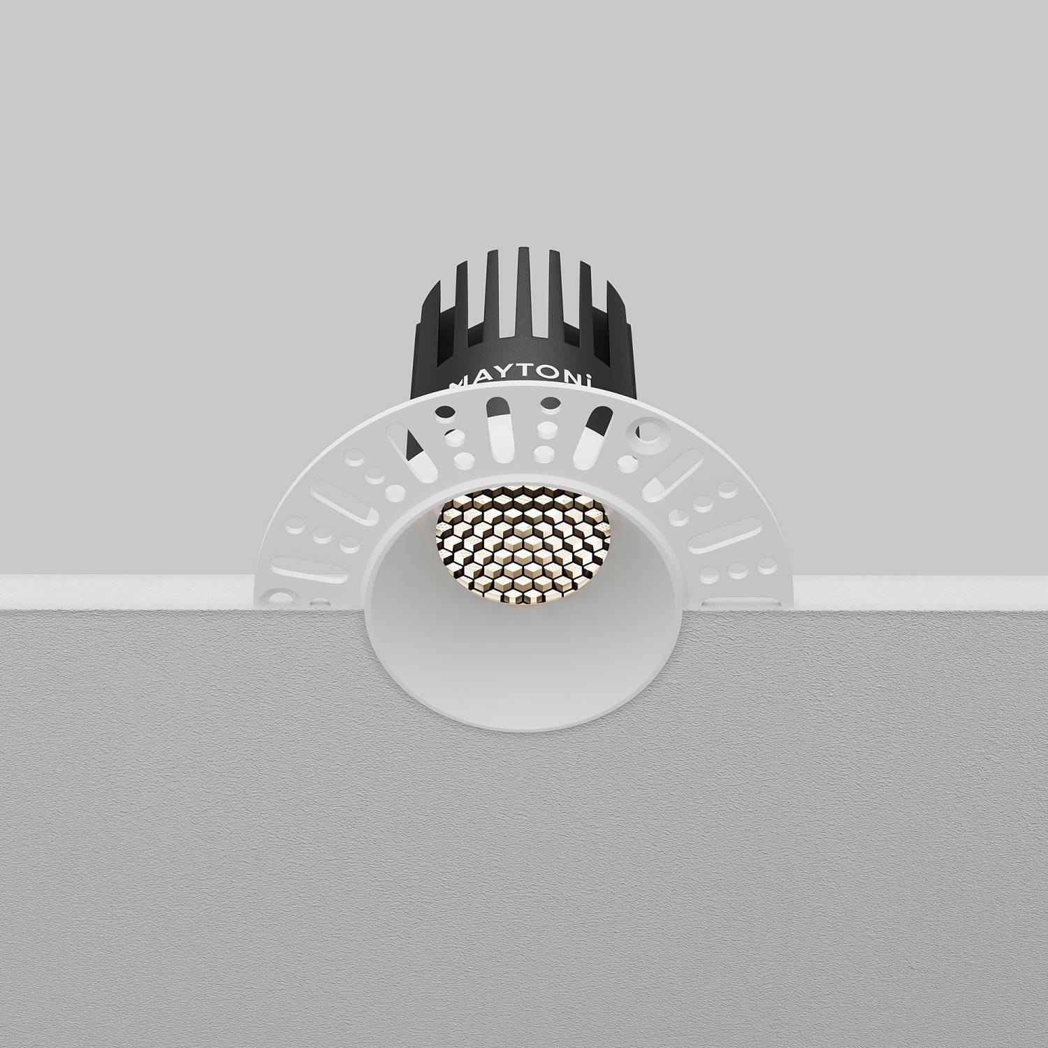 Встраиваемый светильник Maytoni Dip DL119-10W-4K-TRS-W