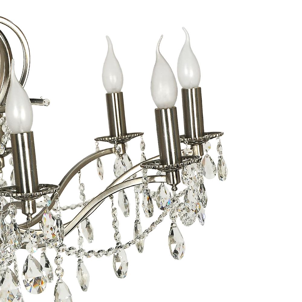 Подвесная хрустальная люстра Pisani Arti Lampadari Pisani E 1.1.10.601 N