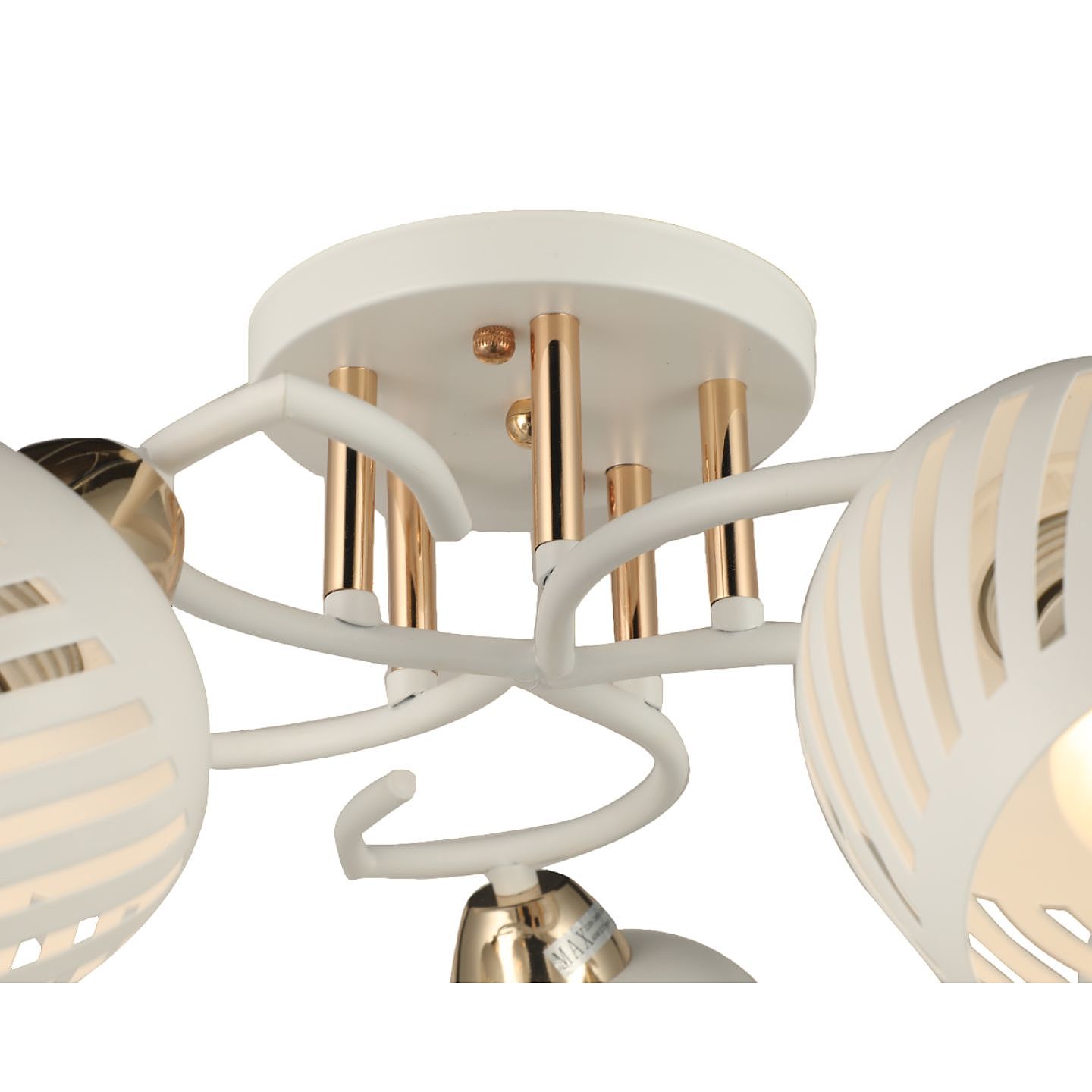 Потолочная люстра ЭкономСвет 20132 20132/5WT+GD WT