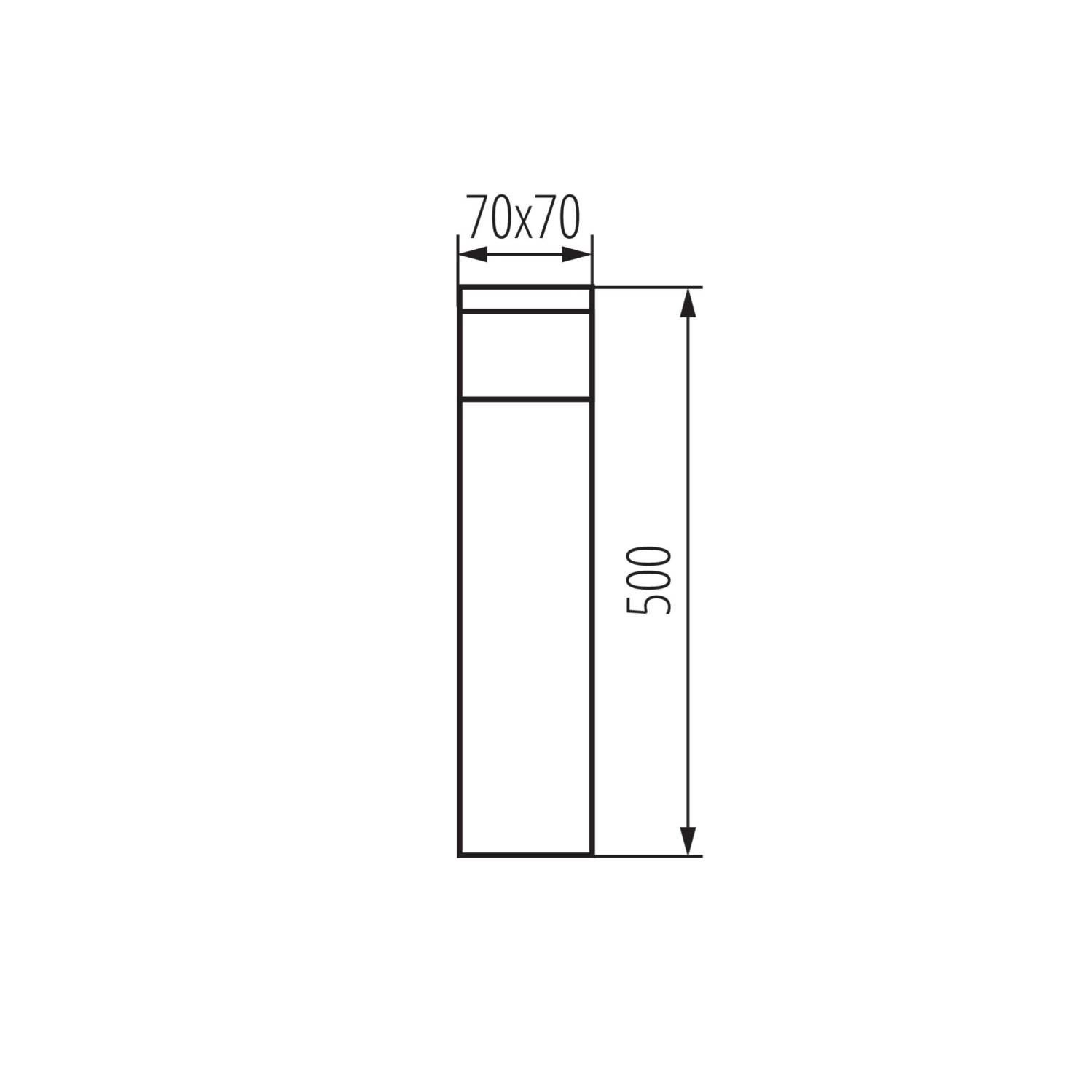 Уличный наземный светильник Kanlux Dasten 38764