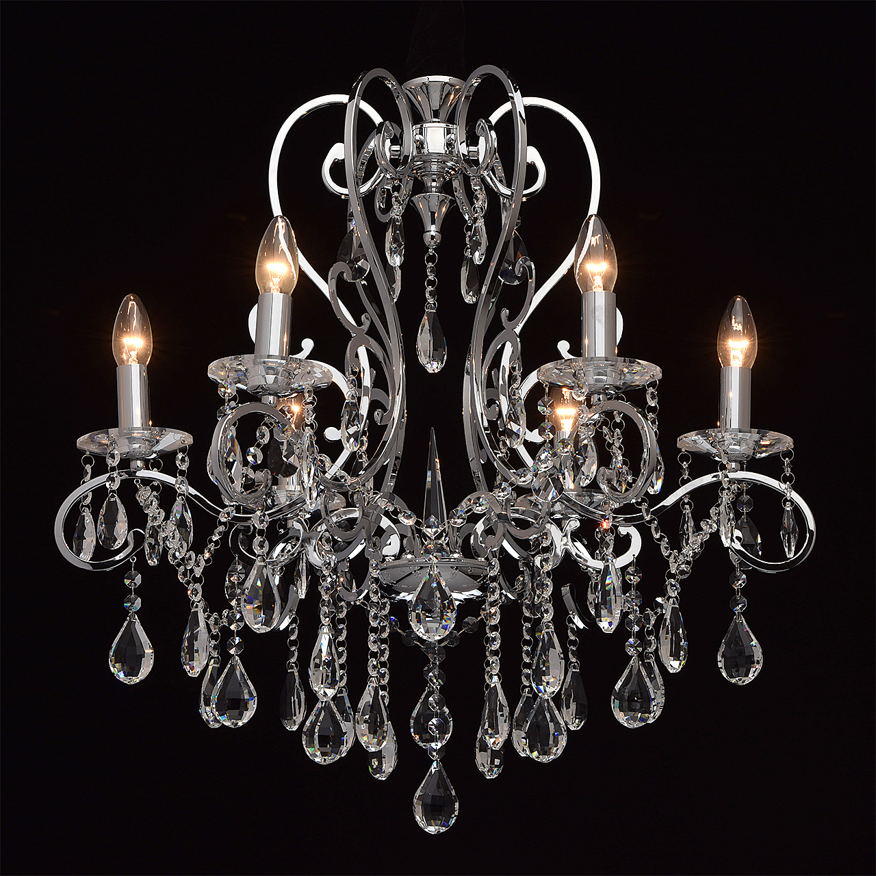 Хрустальная люстра Chiaro Сюзанна 458010606