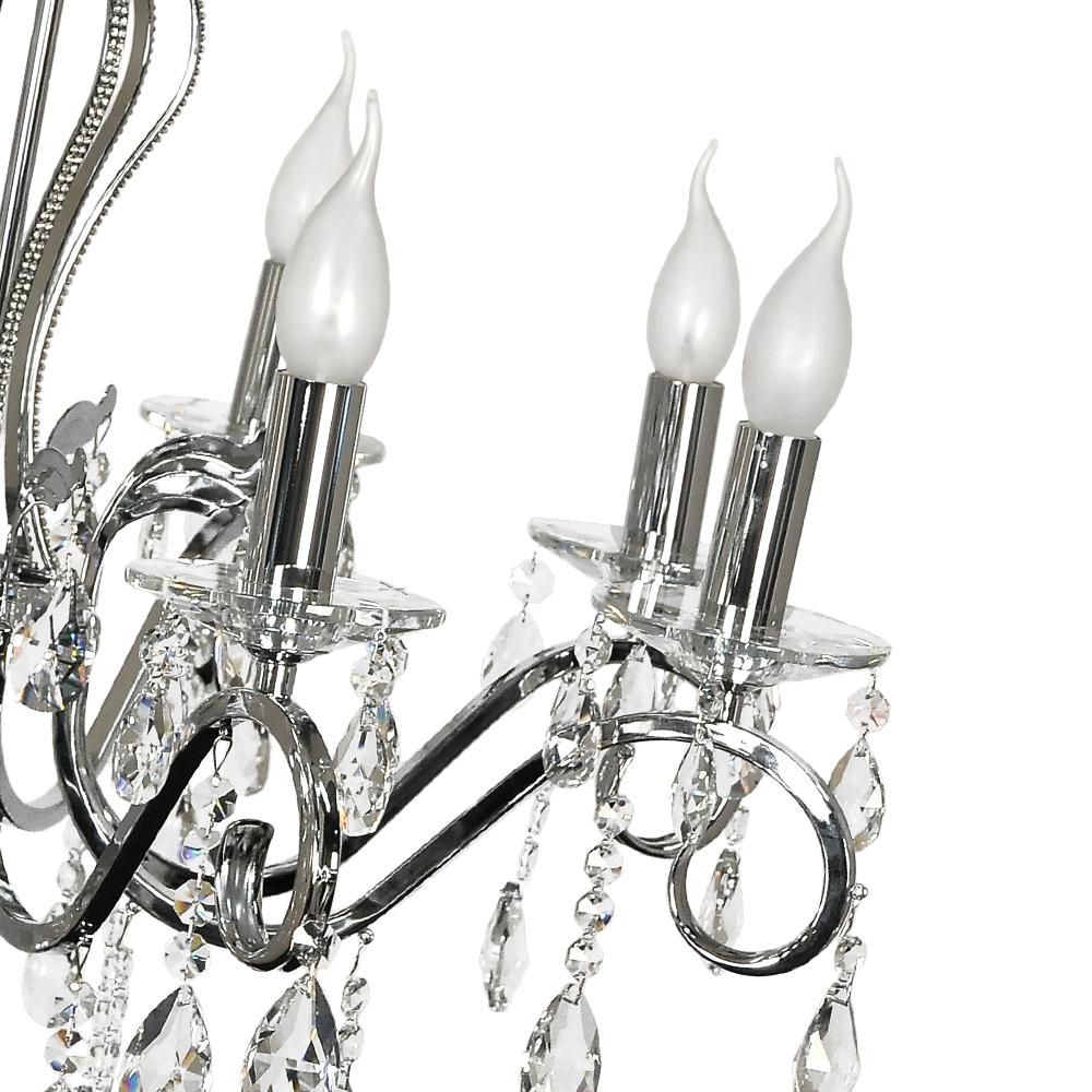 Подвесная хрустальная люстра Vesuvio Arti Lampadari Vesuvio E 1.1.8.601 N