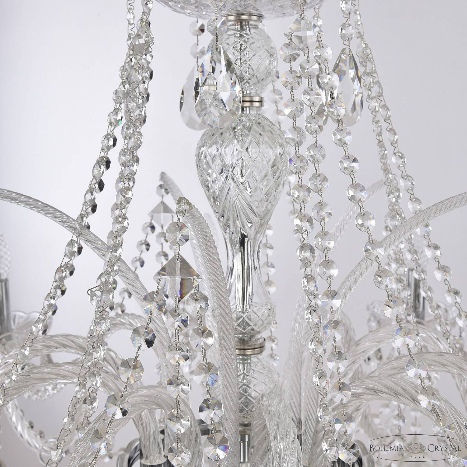 Подвесная люстра Bohemia 1411 1411/10/360 Ni