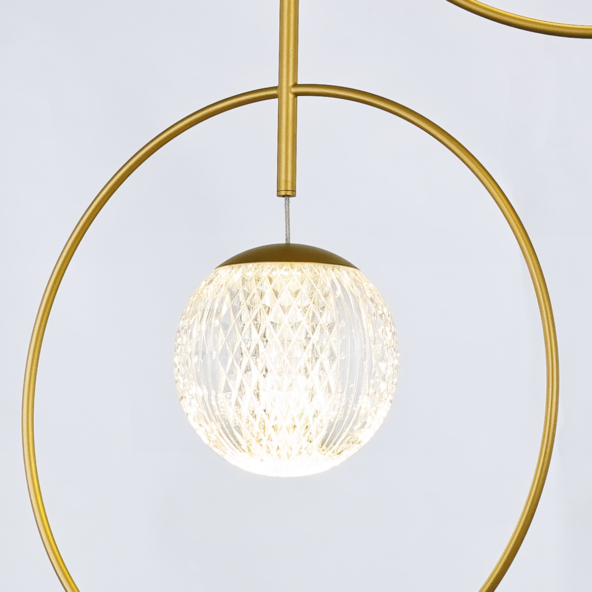 Светильник подвесной Delight Collection Elliot Diamante MD21001043-3A gold Светильник подвесной Delight Collection Elliot Diamante MD21001043-3A gold