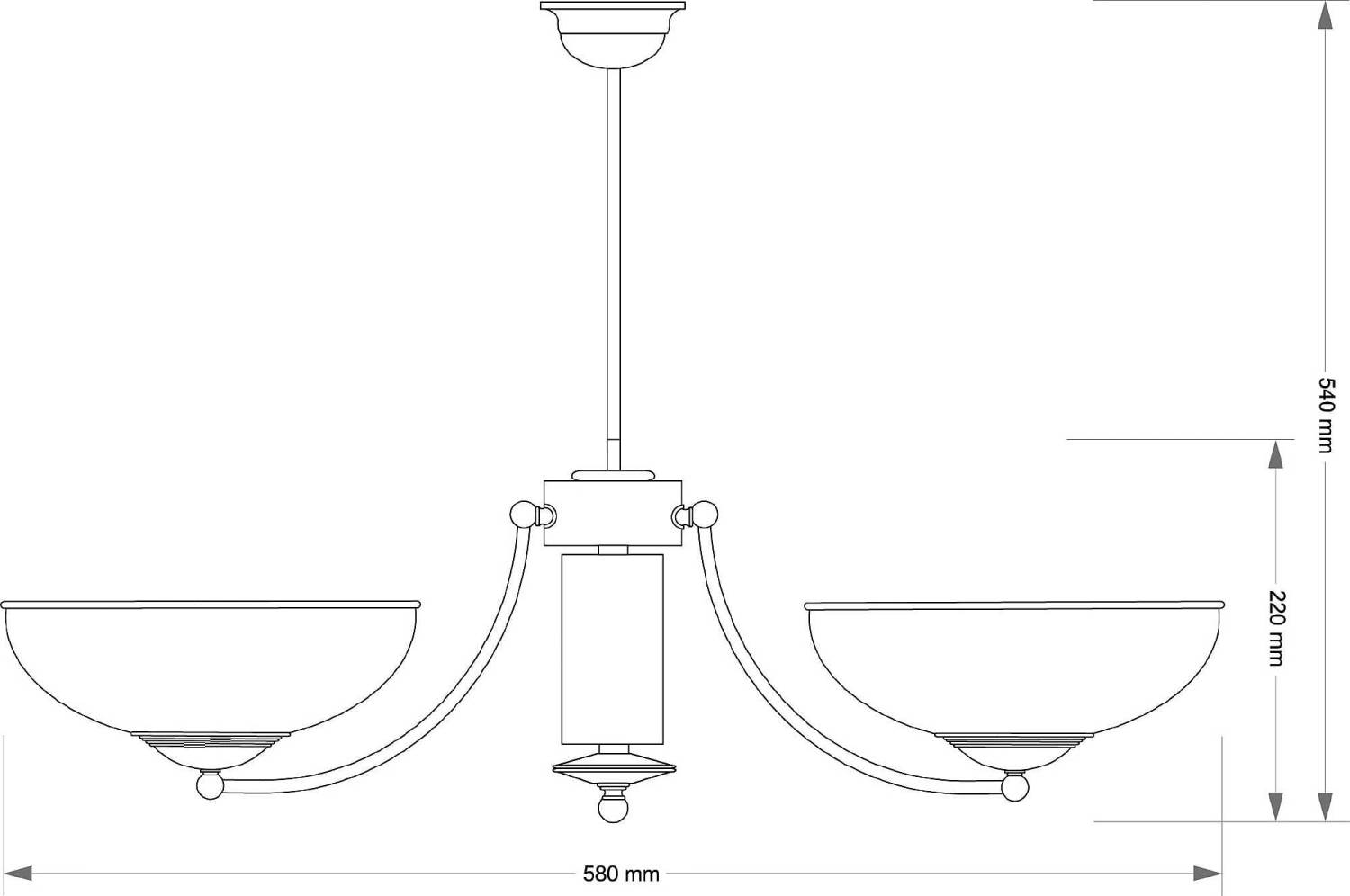 Потолочная люстра Kutek N (плафон) N-ZW-2(P)