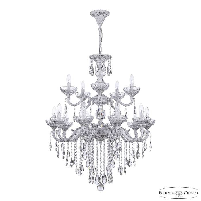 Подвесная люстра Bohemia AL7801 AL78101/10+5/250/2D B WMN P Clear/M-1F
