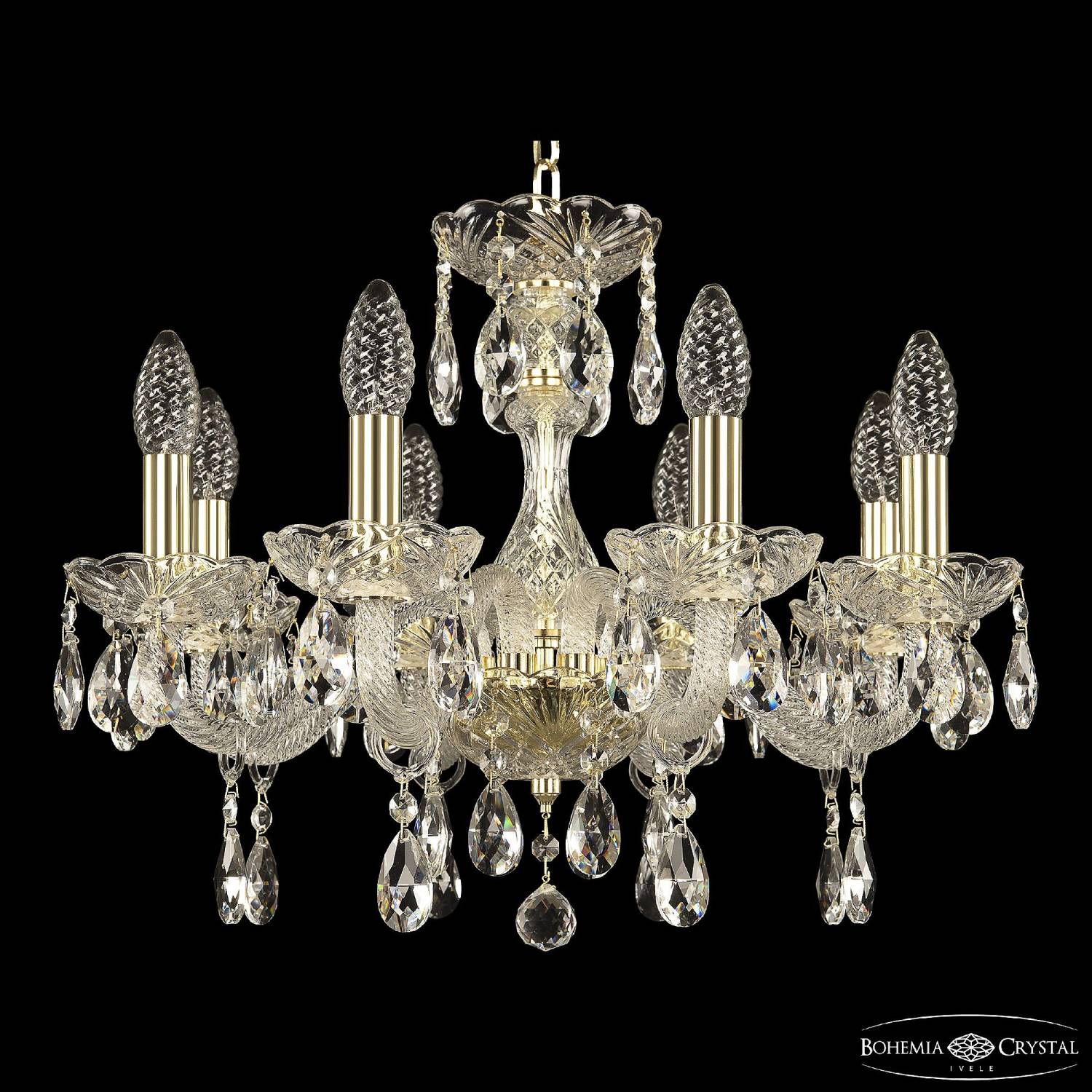 Подвесная люстра Bohemia 117 117/8/165 G