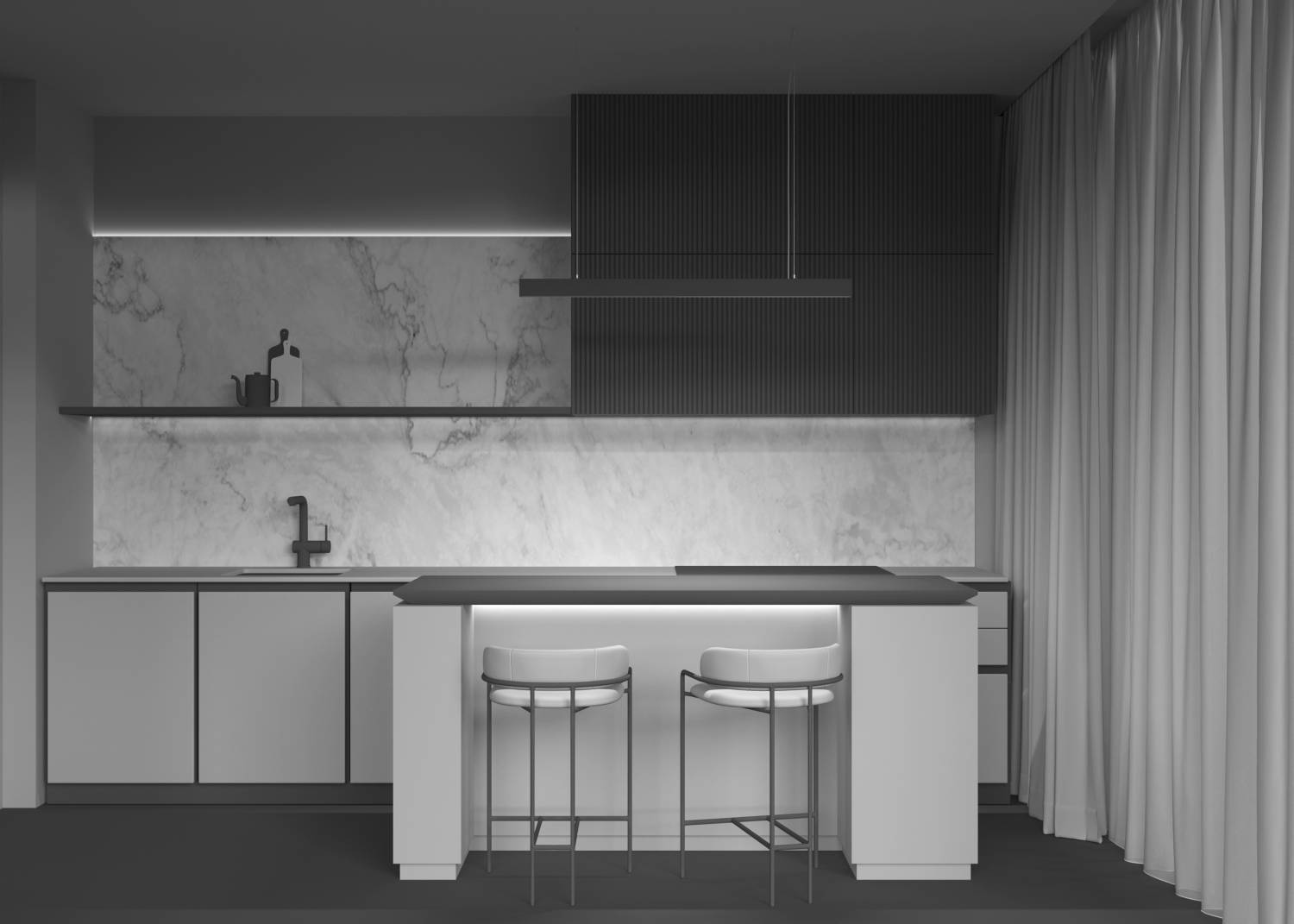 Светильник подвесной Maytoni Vinder P051PL-L40B4K