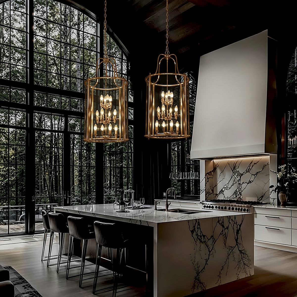 Подвесная люстра Loft It Lighthouse 10456/12 AB