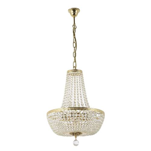 Подвесная хрустальная люстра Castellana Arti Lampadari Castellana E 1.5.40.100 G