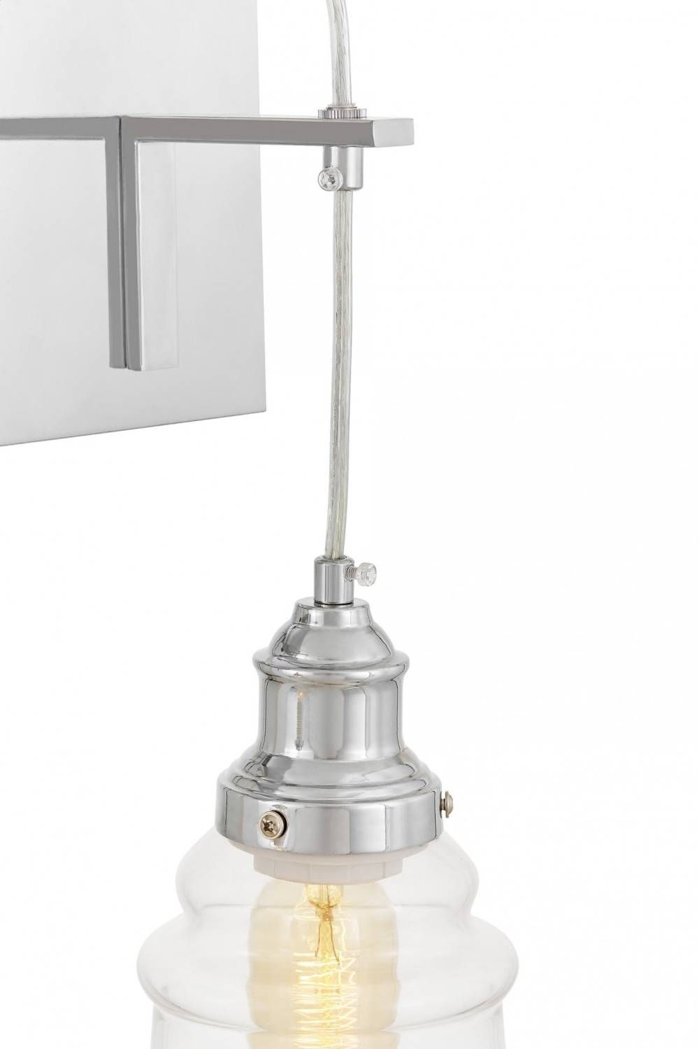 Настенное бра Lumina Deco Moletti LDW 6844-2 CHR+PR