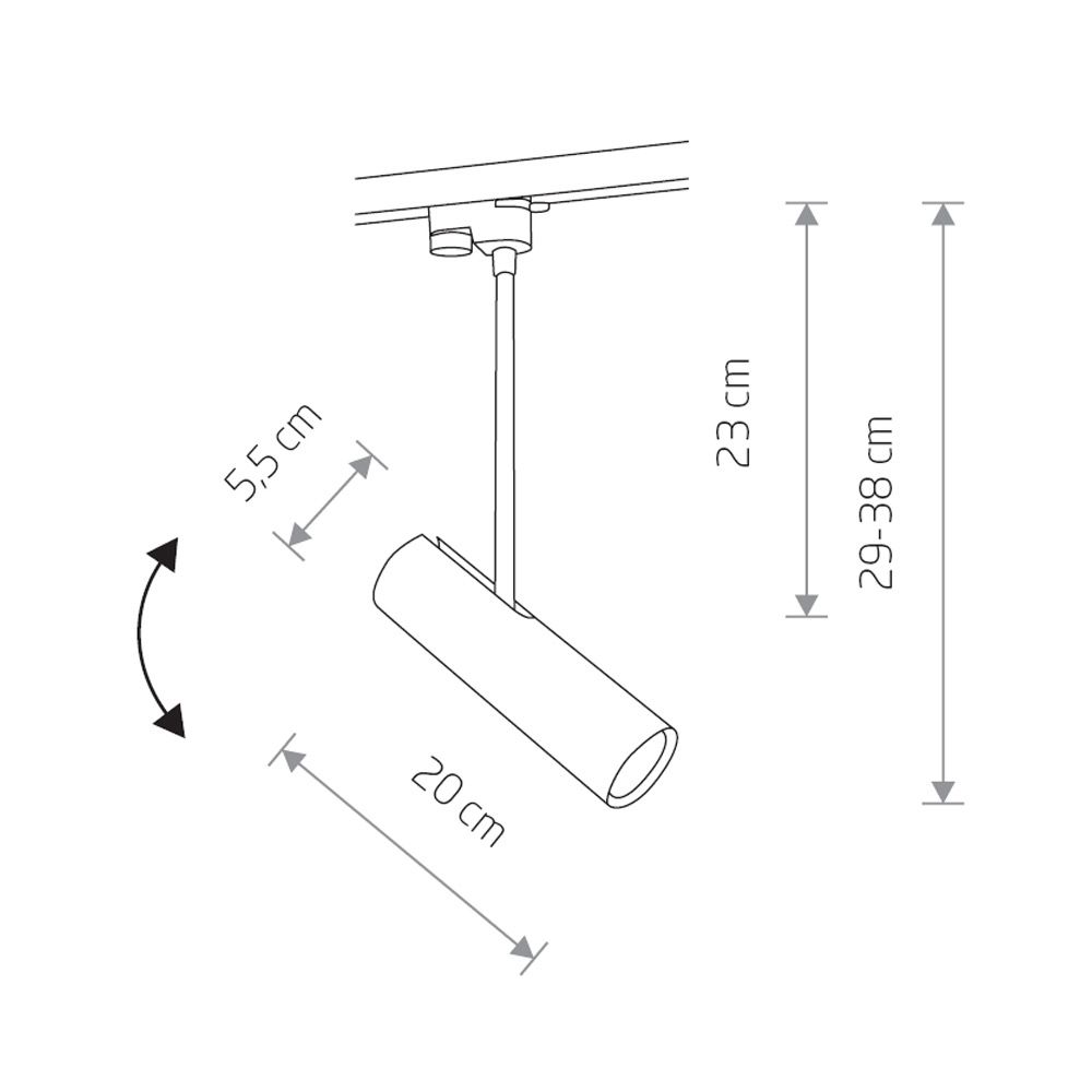 Трековый светильник Nowodvorski Profile Eye Super 9245