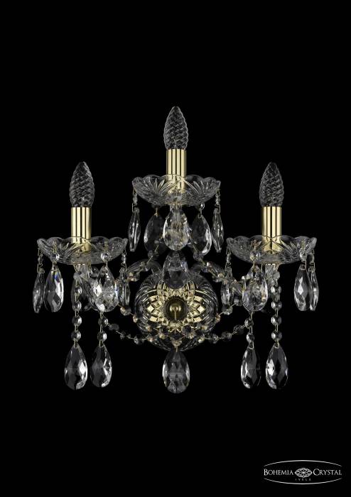 Настенное бра Bohemia 1413 1413B/2+1/165/XL/G