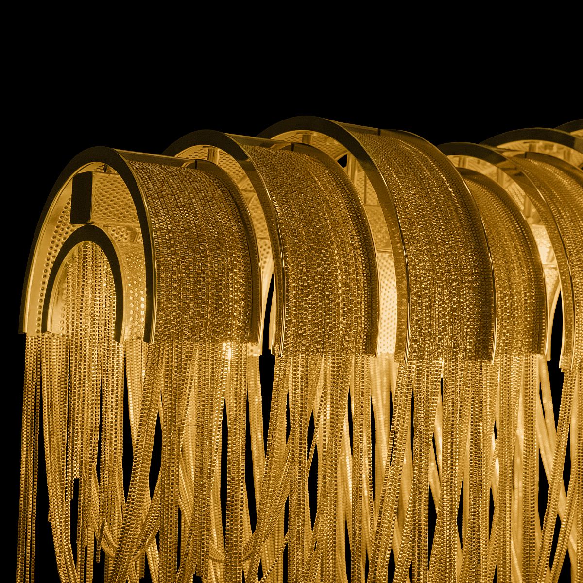 Подвесная люстра Loft It Volver 10404/720L GD